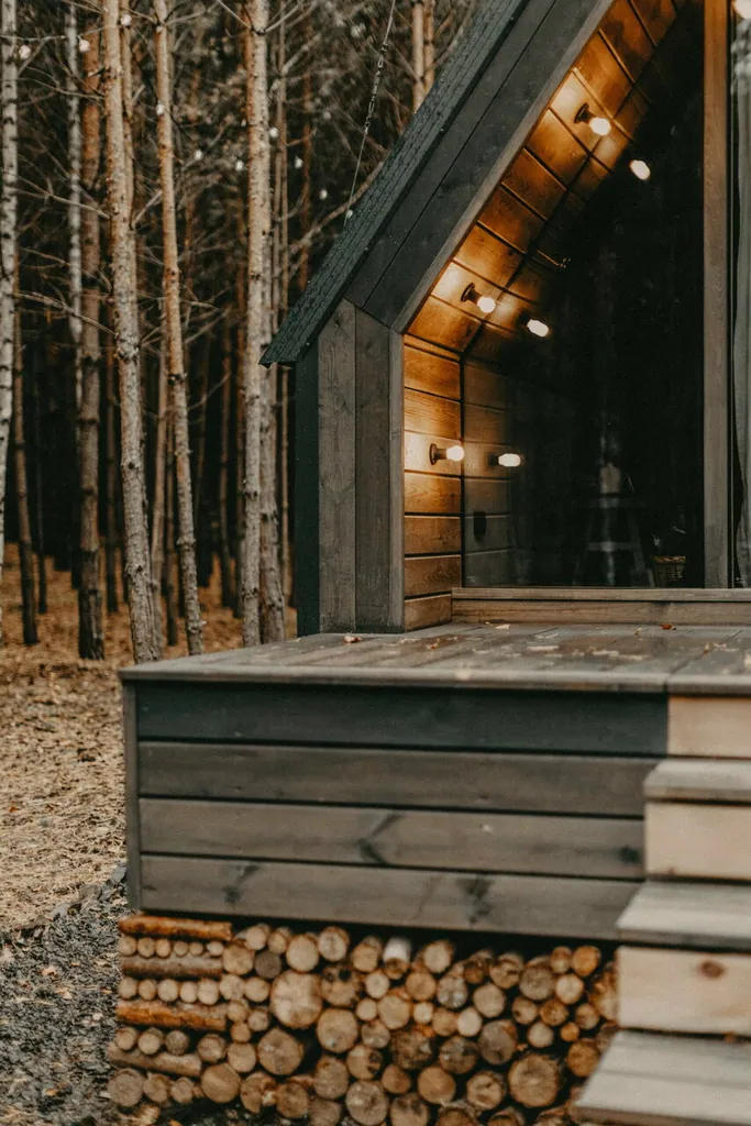 Лодж A-frame №1
